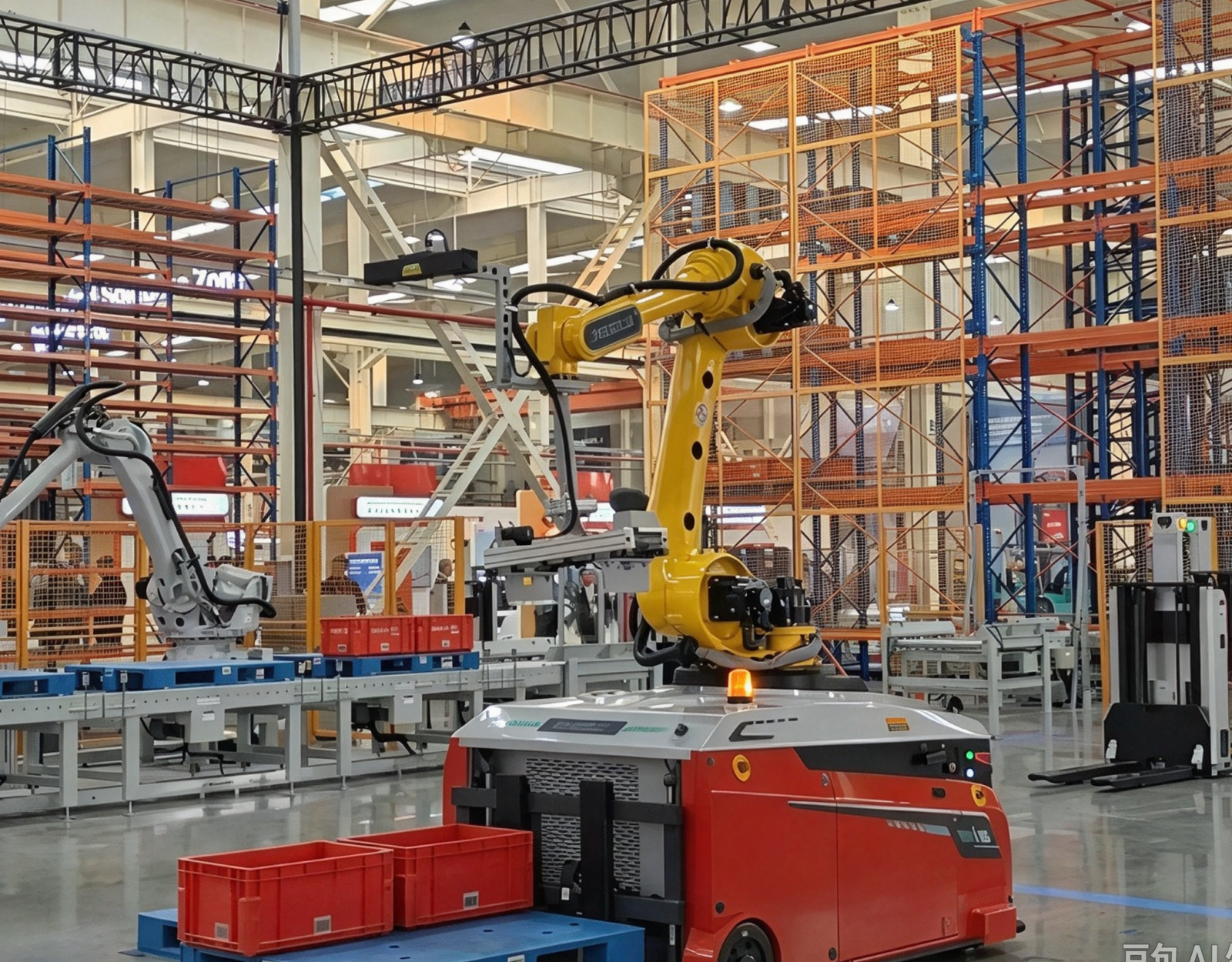 Mobile composite robot